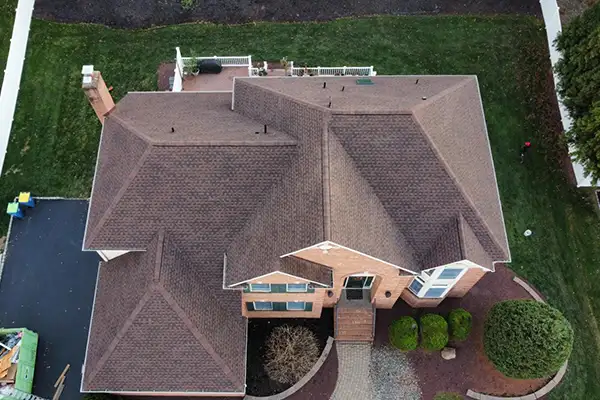 Roof replacement job - After