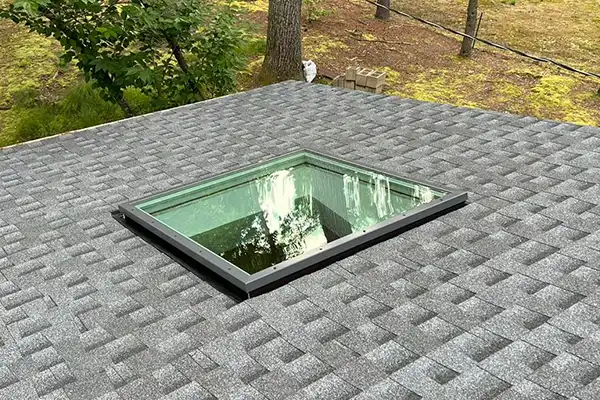 Skylight installation job - After